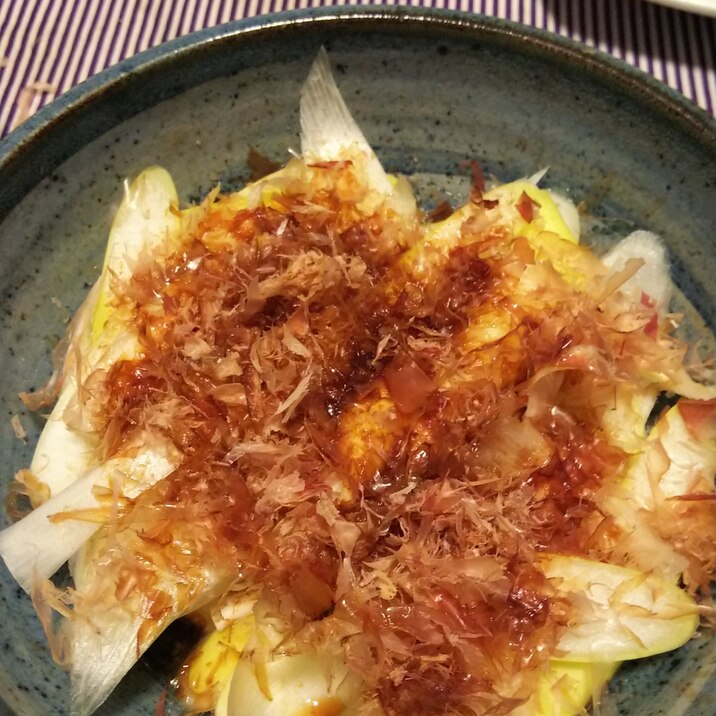 俺のおつまみ❗️簡単レンチん「ネギマヨ」❗️